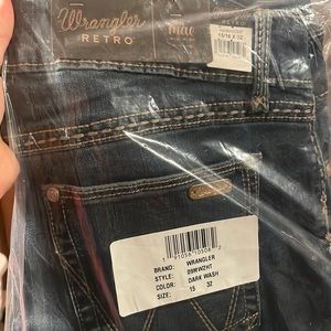 NWT Wrangler Retro Mae Bootcut Sz 15/32